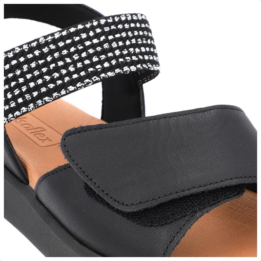 Sandália Usaflex Plataforma Feminina Preto 6
