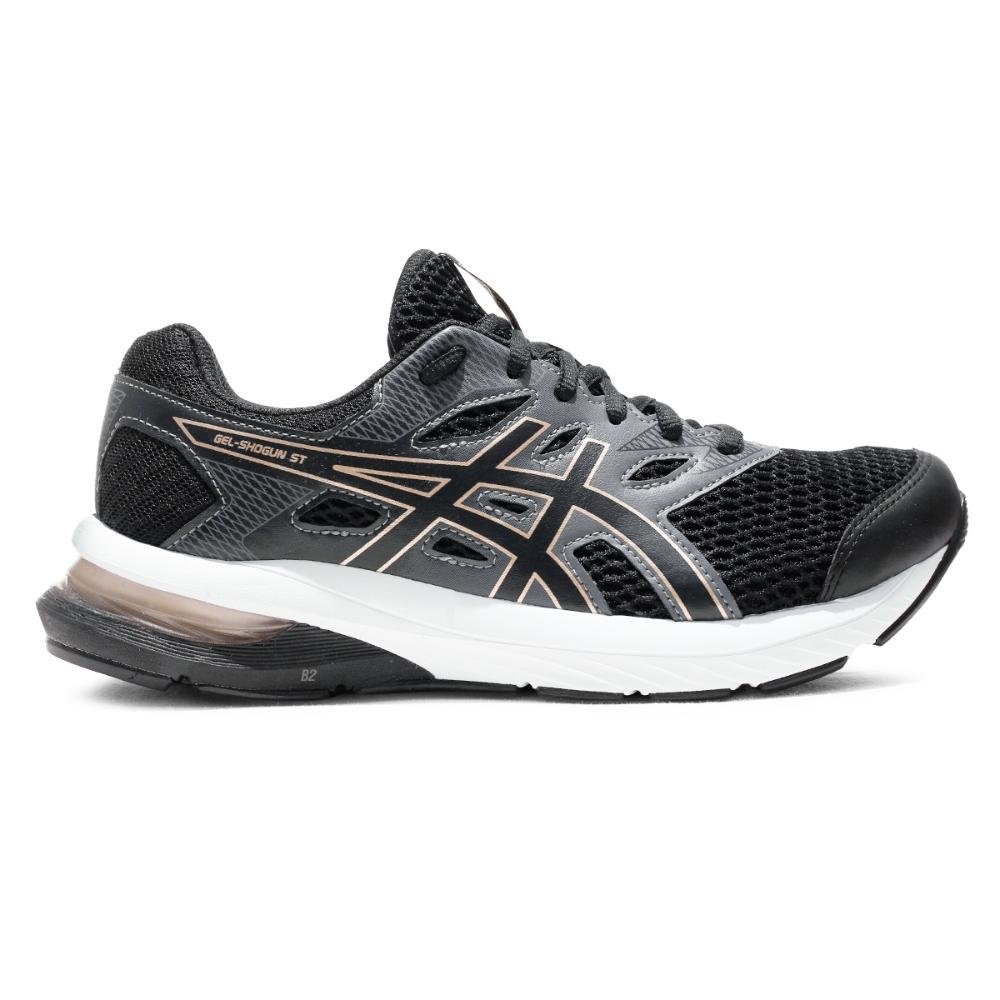 Tênis Asics Shogun ST Feminino Preto/Cinza