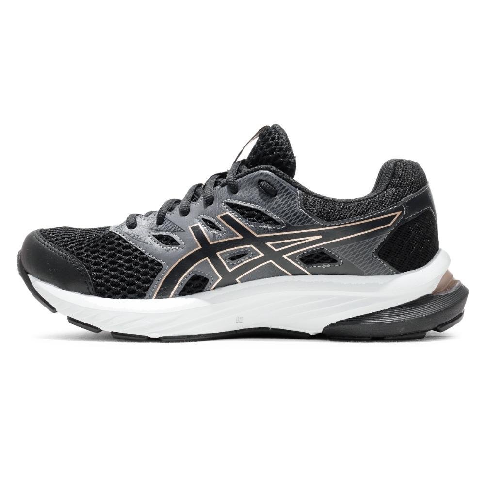 Tênis Asics Shogun ST Feminino Preto/Cinza 2