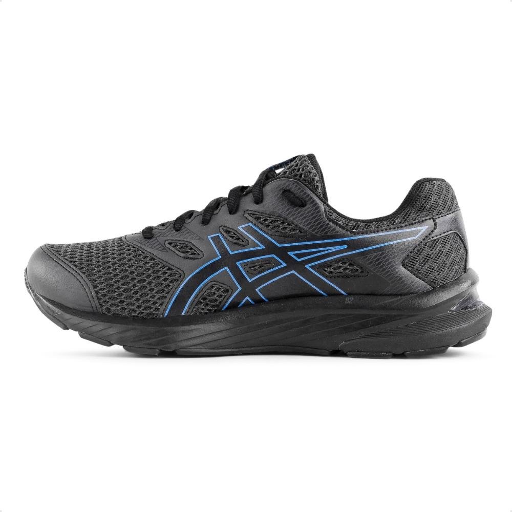 Tênis Asics Shogun ST Masculino Preto/Azul 7