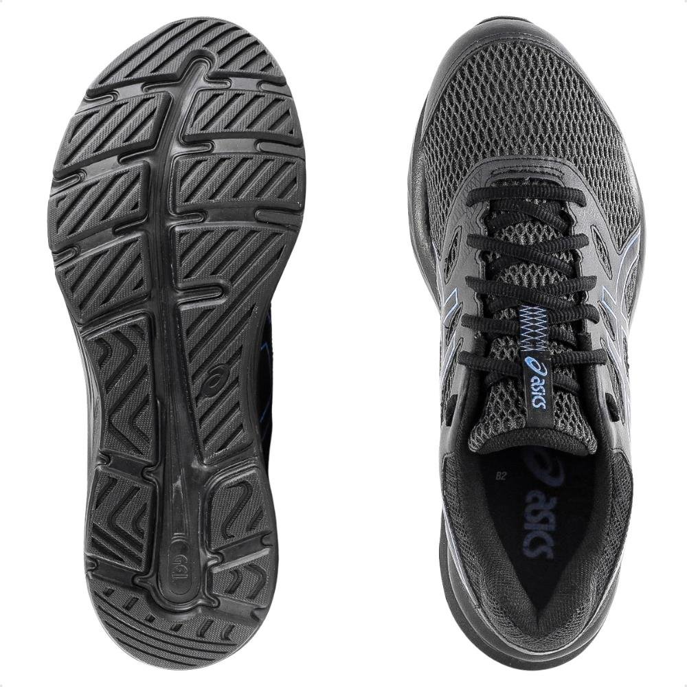 Tênis Asics Shogun ST Masculino Preto/Azul 10