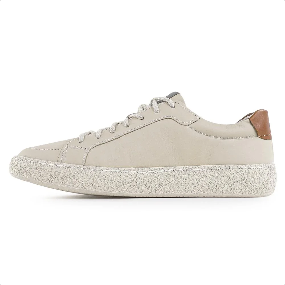 Sapatênis Democrata Denim Bora Masculino Bege 2