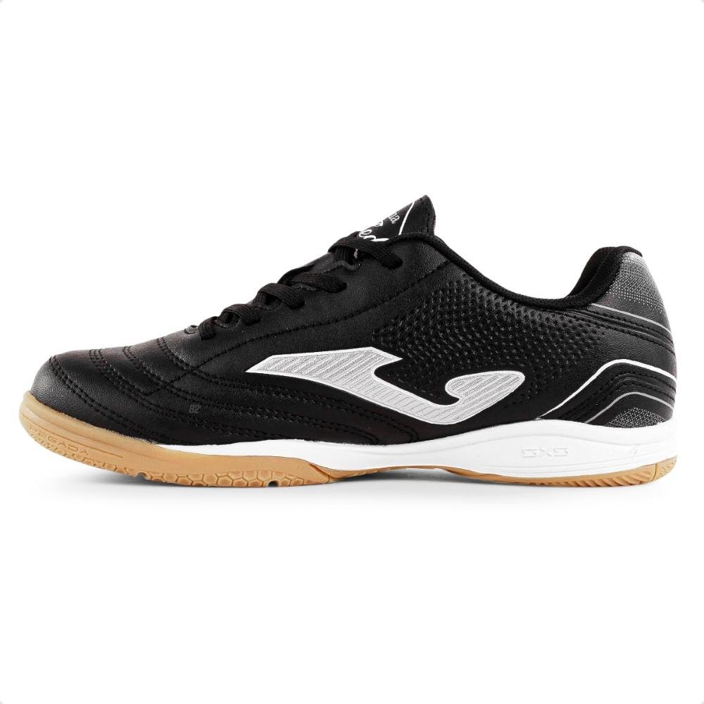 Chuteira Futsal Joma Toledo JR Preto/Cinza 2