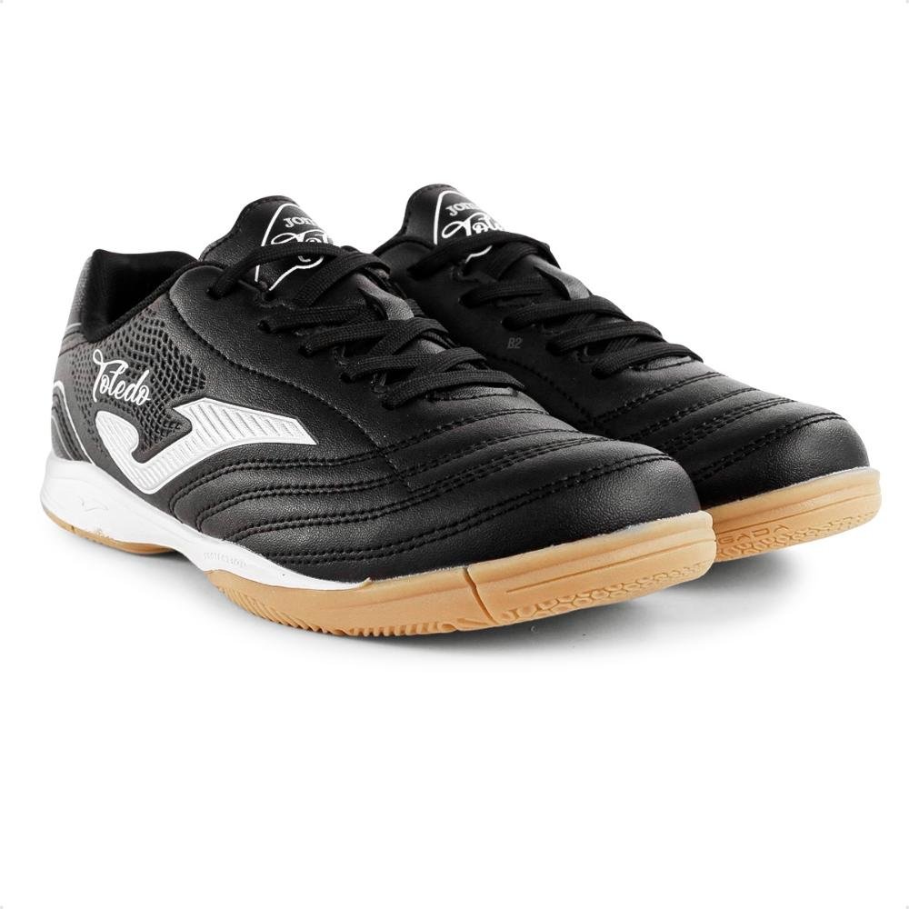 Chuteira Futsal Joma Toledo JR Preto/Cinza 3