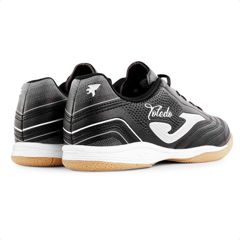 Chuteira Futsal Joma Toledo JR Preto/Cinza 5