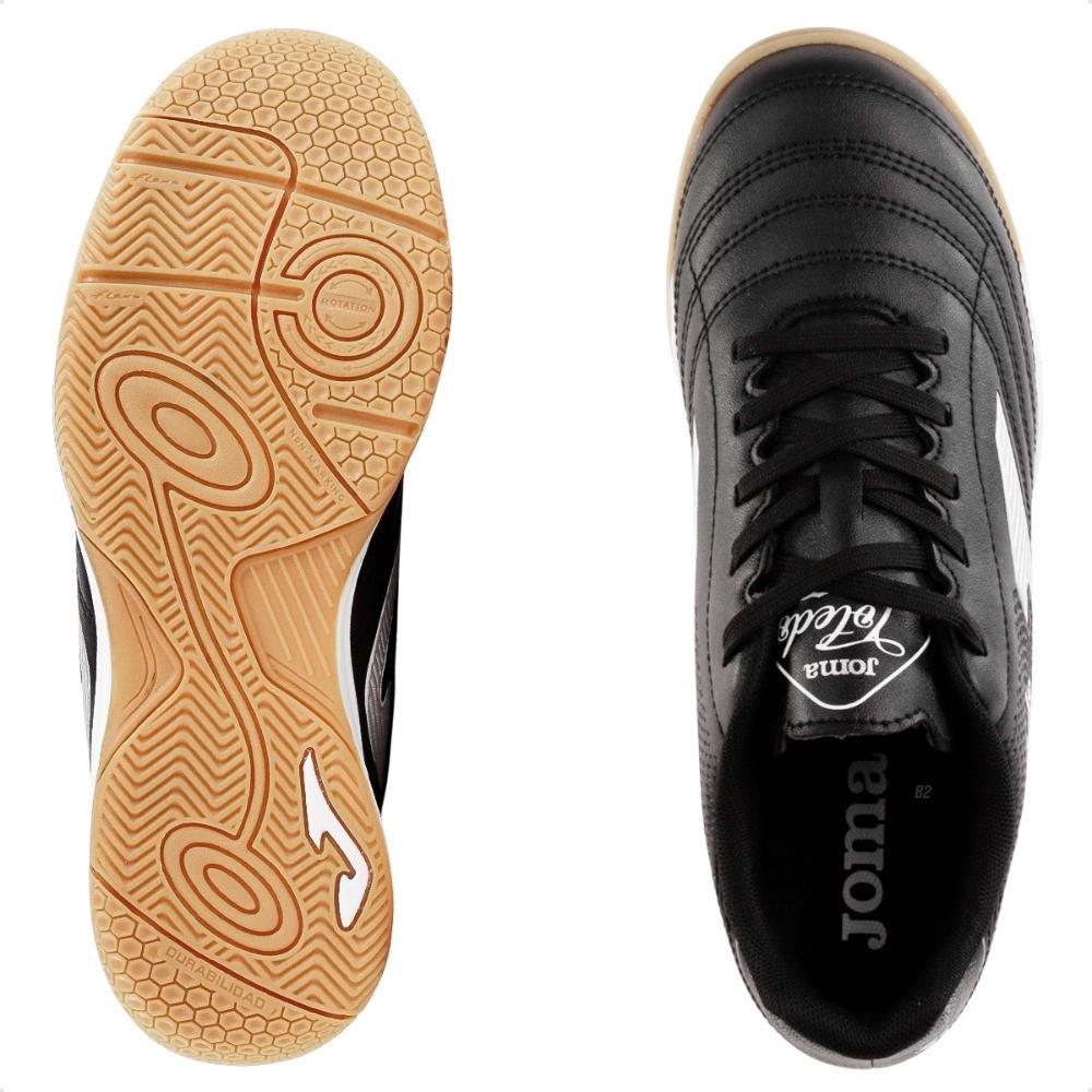Chuteira Futsal Joma Toledo JR Preto/Cinza 6