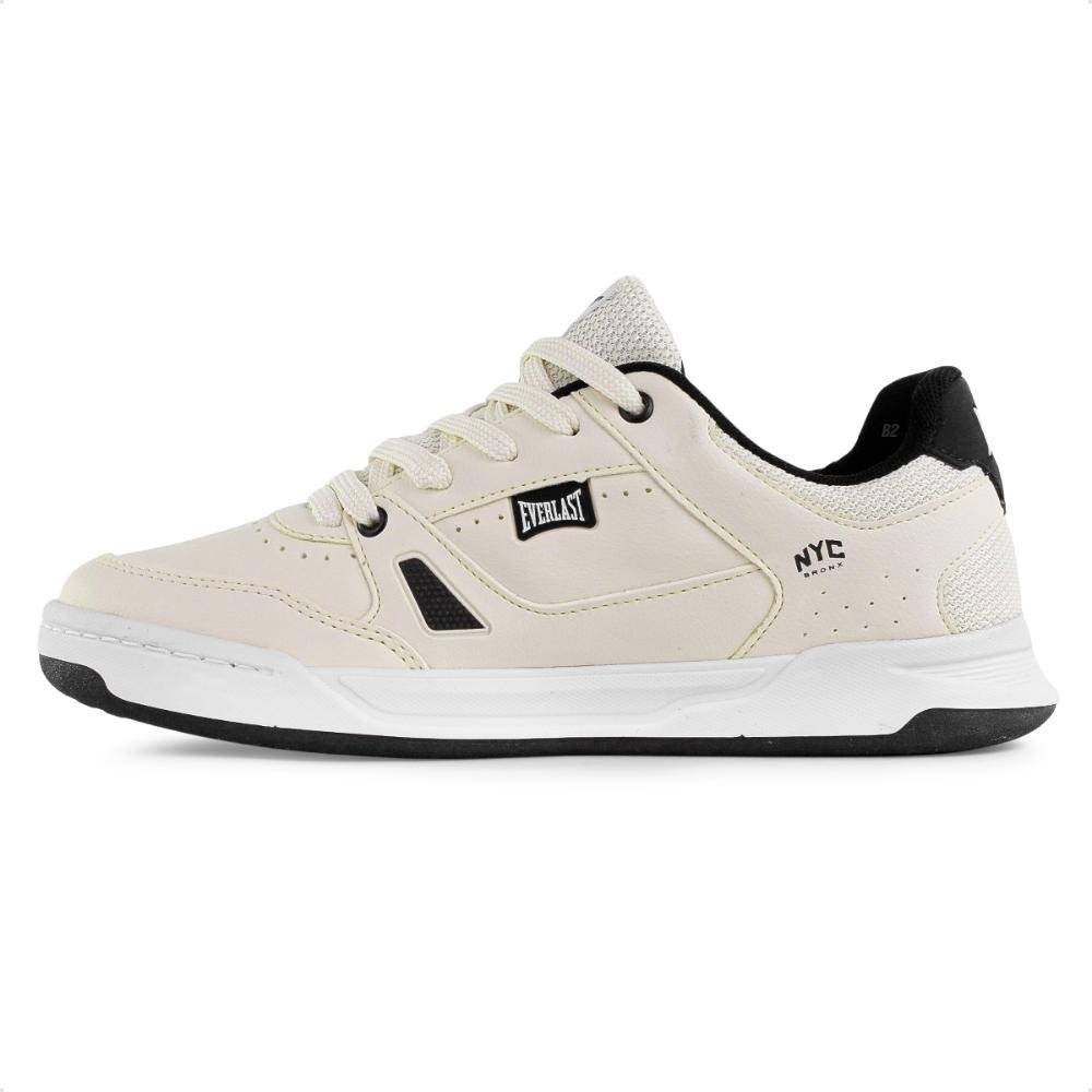Tênis Everlast New York Masculino Bege/Preto 2