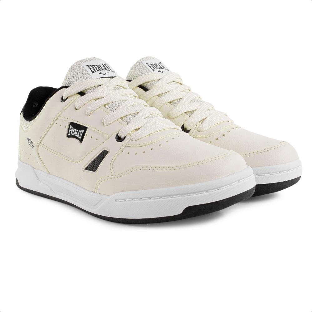 Tênis Everlast New York Masculino Bege/Preto 3