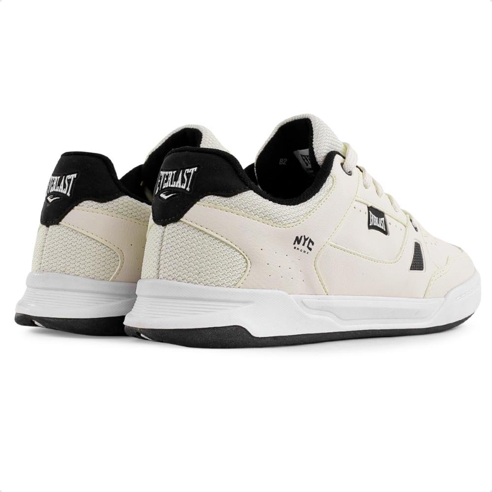 Tênis Everlast New York Masculino Bege/Preto 5