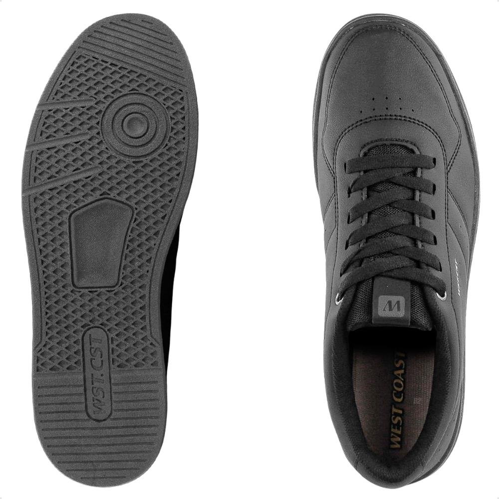 Tênis West Coast WC 141 City Masculino Preto 6