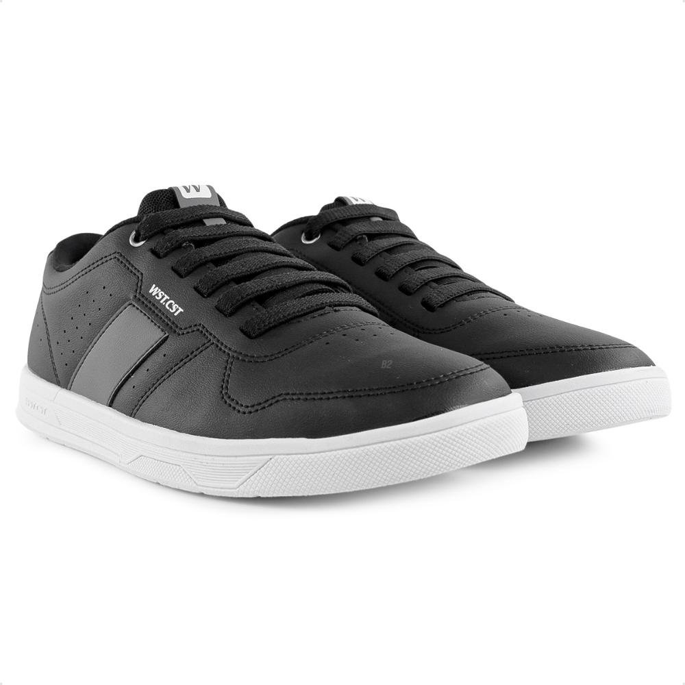 Tênis West Coast WC 163 Torrance Masculino Preto/Cinza 3
