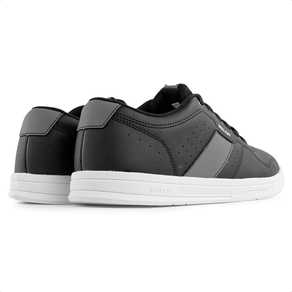 Tênis West Coast WC 163 Torrance Masculino Preto/Cinza 5