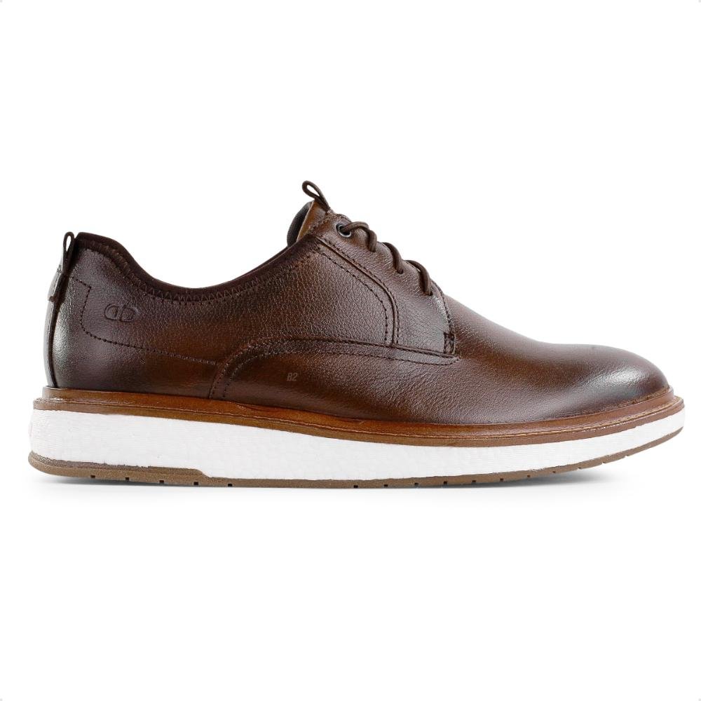 Sapato Democrata Metropolitan Clark Cadarço Masculino Marrom 1