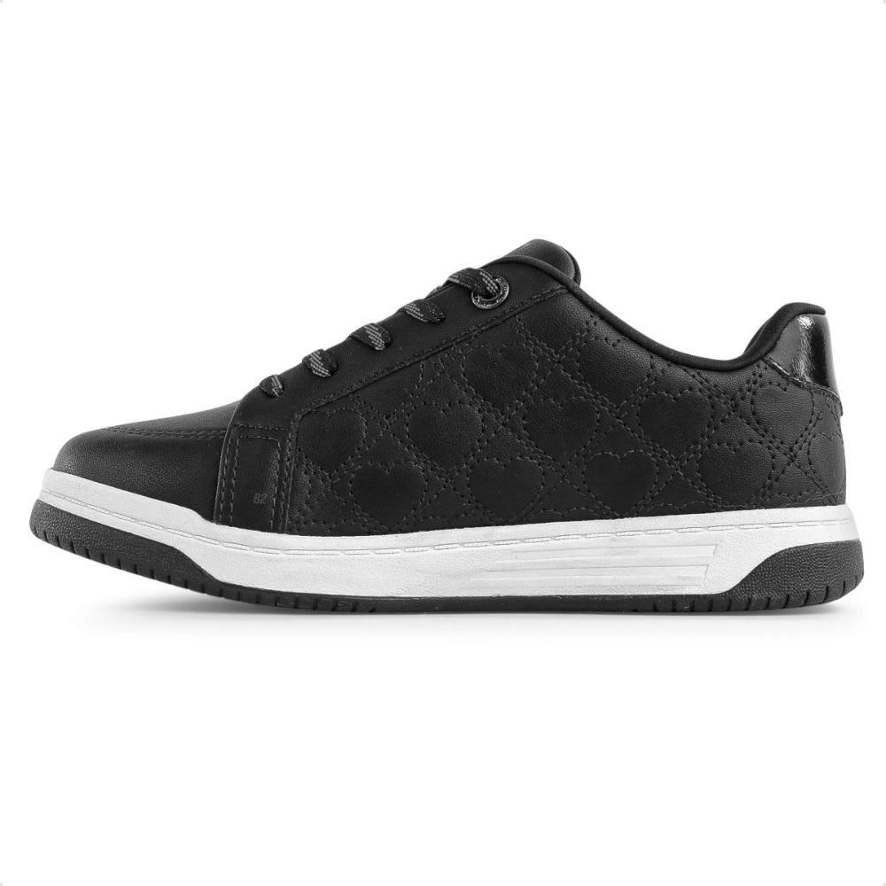 Tênis Ramarim Cadarço Casual Feminino Preto/Branco 2