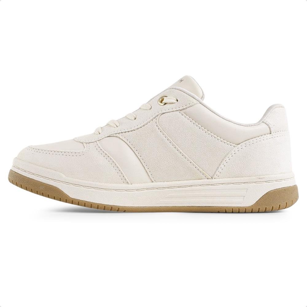 Tênis Ramarim Casual Feminino Branco/Bege 2