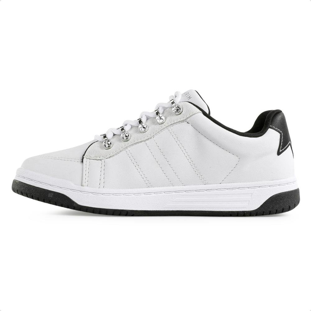 Tênis Ramarim Plataforma Feminino Branco/Preto 2