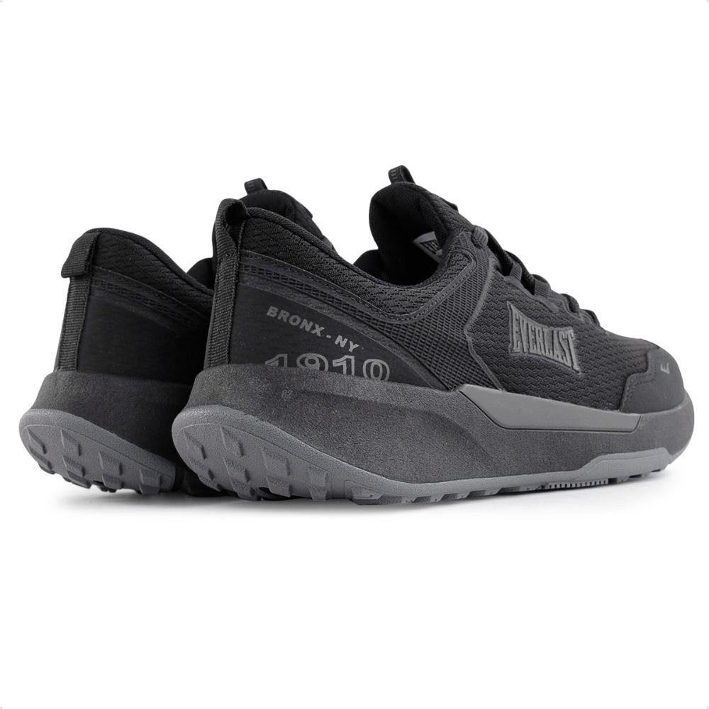 Tênis Everlast Solo Masculino Preto/Cinza 3