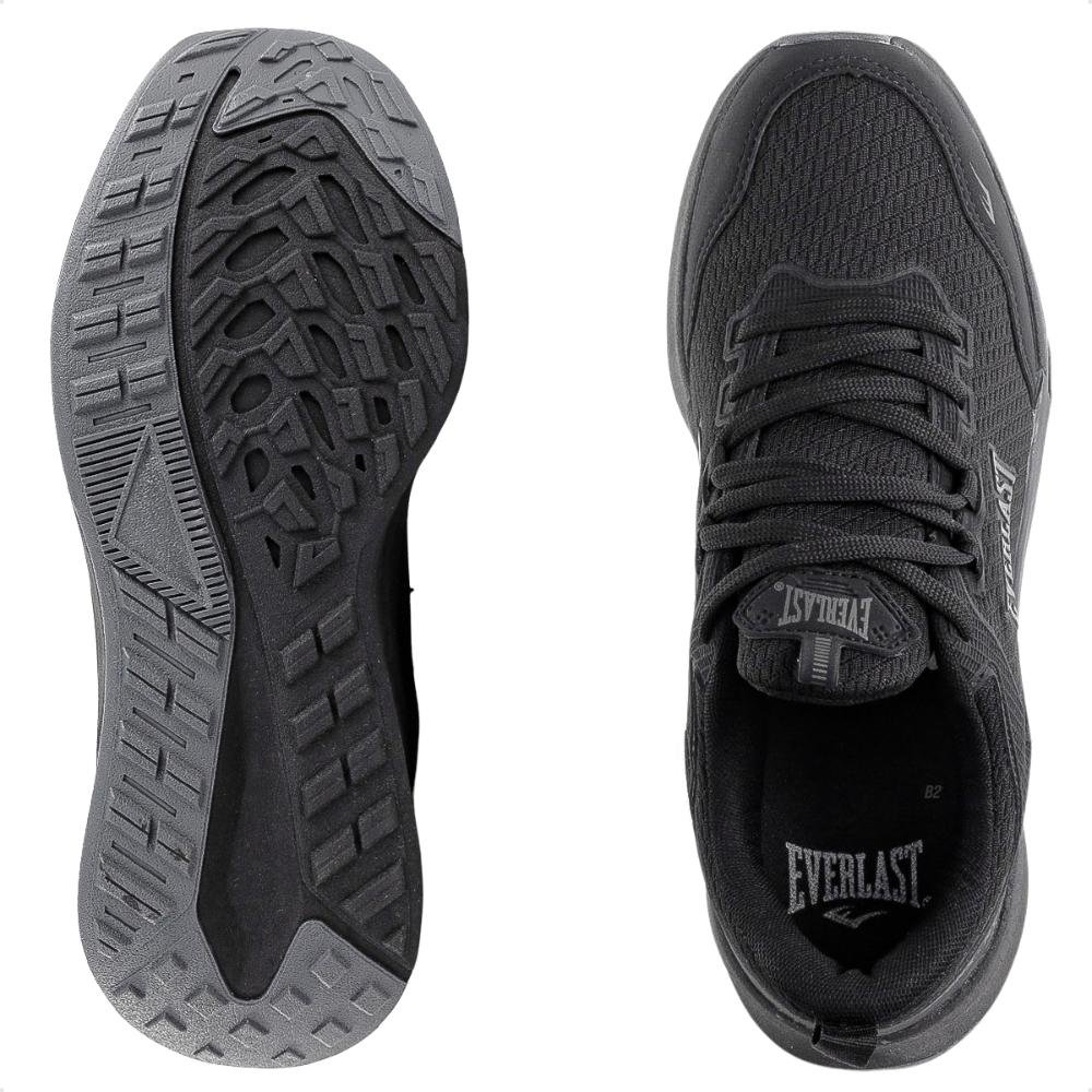 Tênis Everlast Solo Masculino Preto/Cinza 5