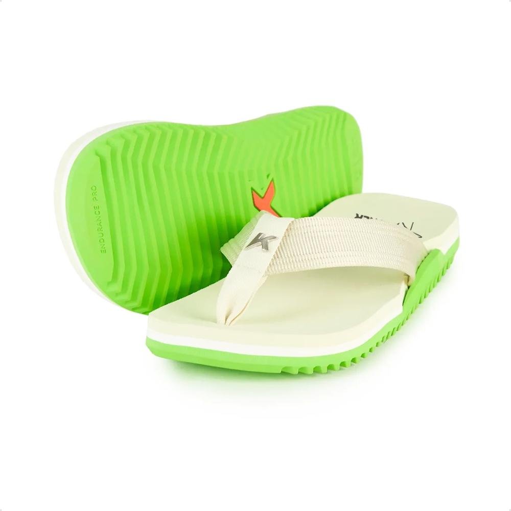 Sandália Kenner NK6 Anitta Feminina Bege/Verde 3