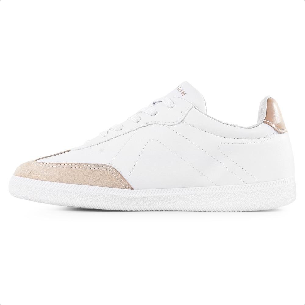 Tênis Ramarim Since Casual Feminino Branco/Marrom 2