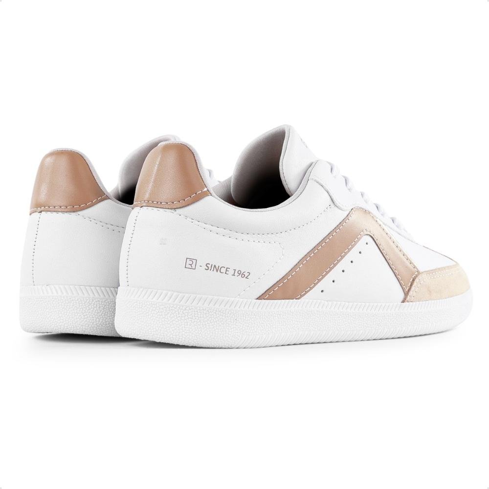 Tênis Ramarim Since Casual Feminino Branco/Marrom 5