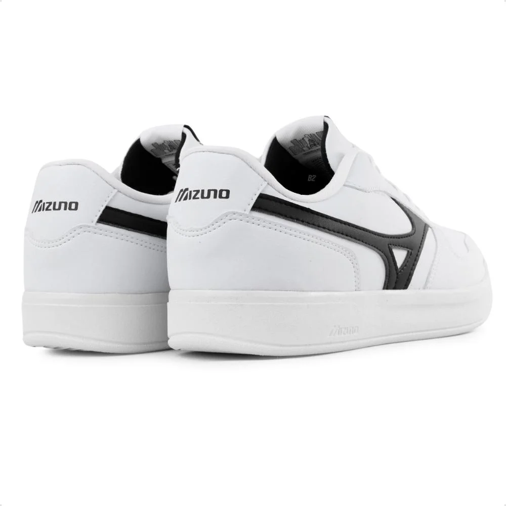 Tênis Mizuno Street Wind Unissex Branco/Preto 5