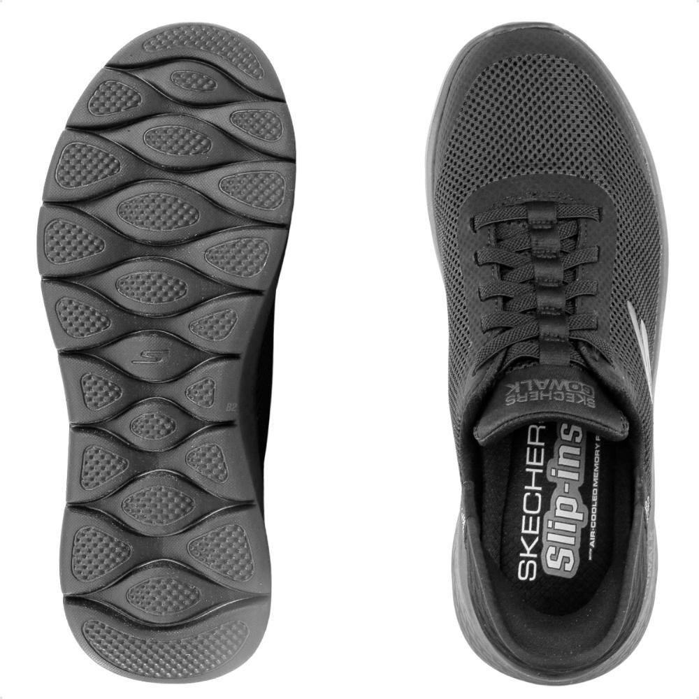 Tênis Skechers Go Walk Flex Grand Entry Slip-in Feminino Preto 5