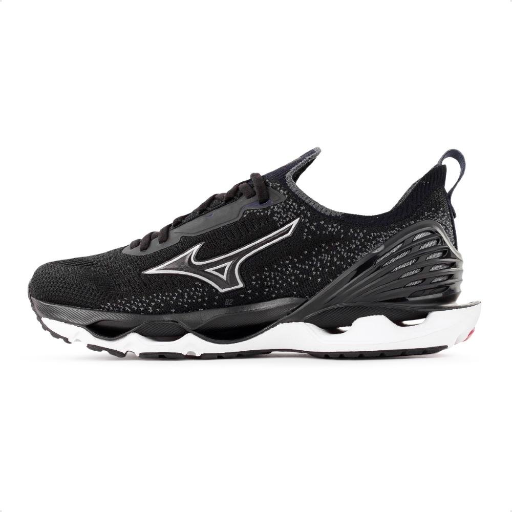 Tênis Mizuno Wave Endeavor 2 Masculino Preto/Azul Marinho 2
