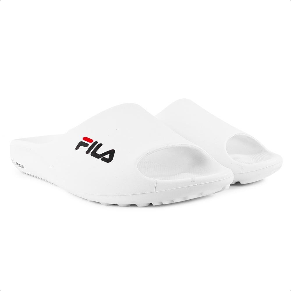 Chinelo Fila Drifter Foam Masculino Branco 4