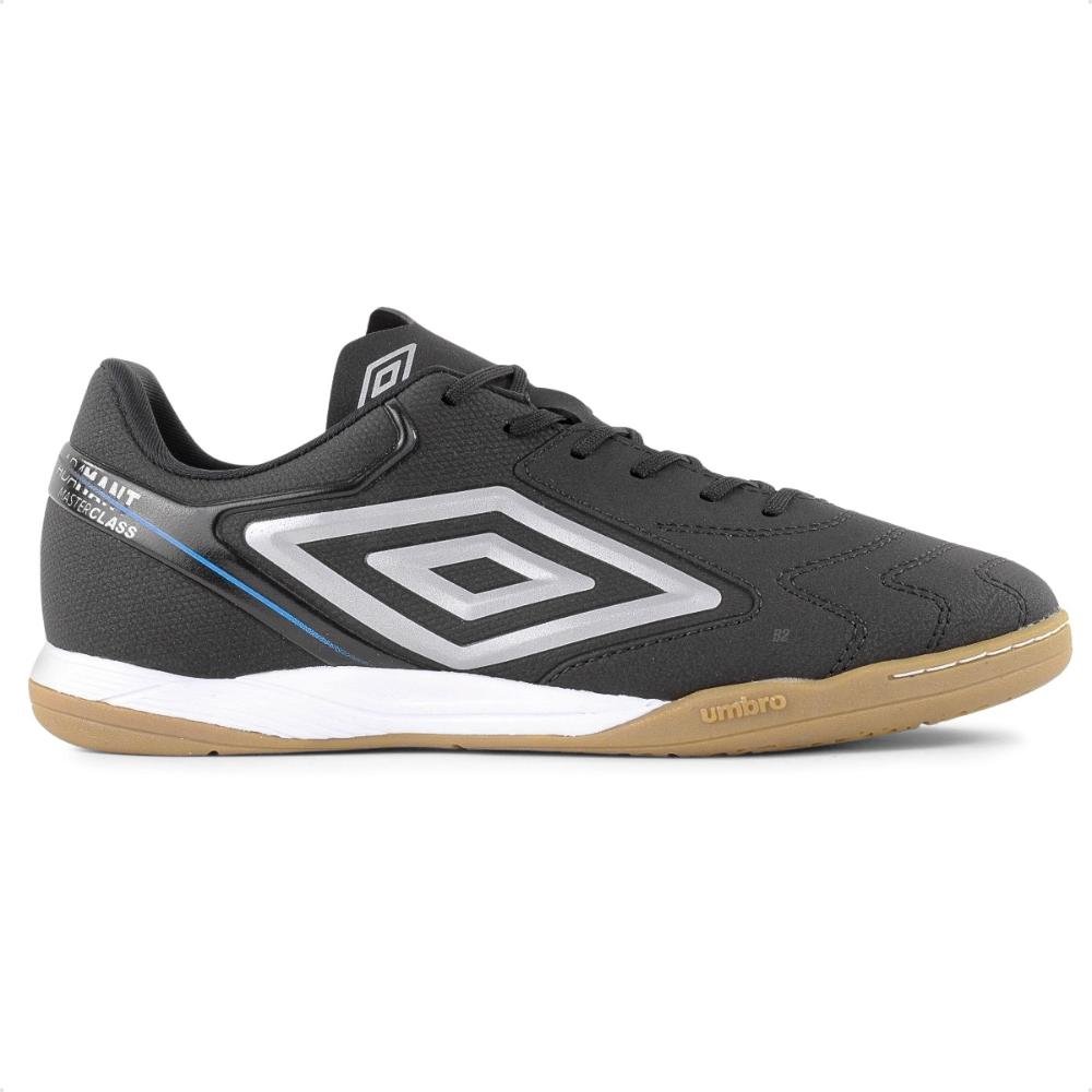 Chuteira Futsal Umbro Adamant Master Class Club Masculina Preto/Cinza 1
