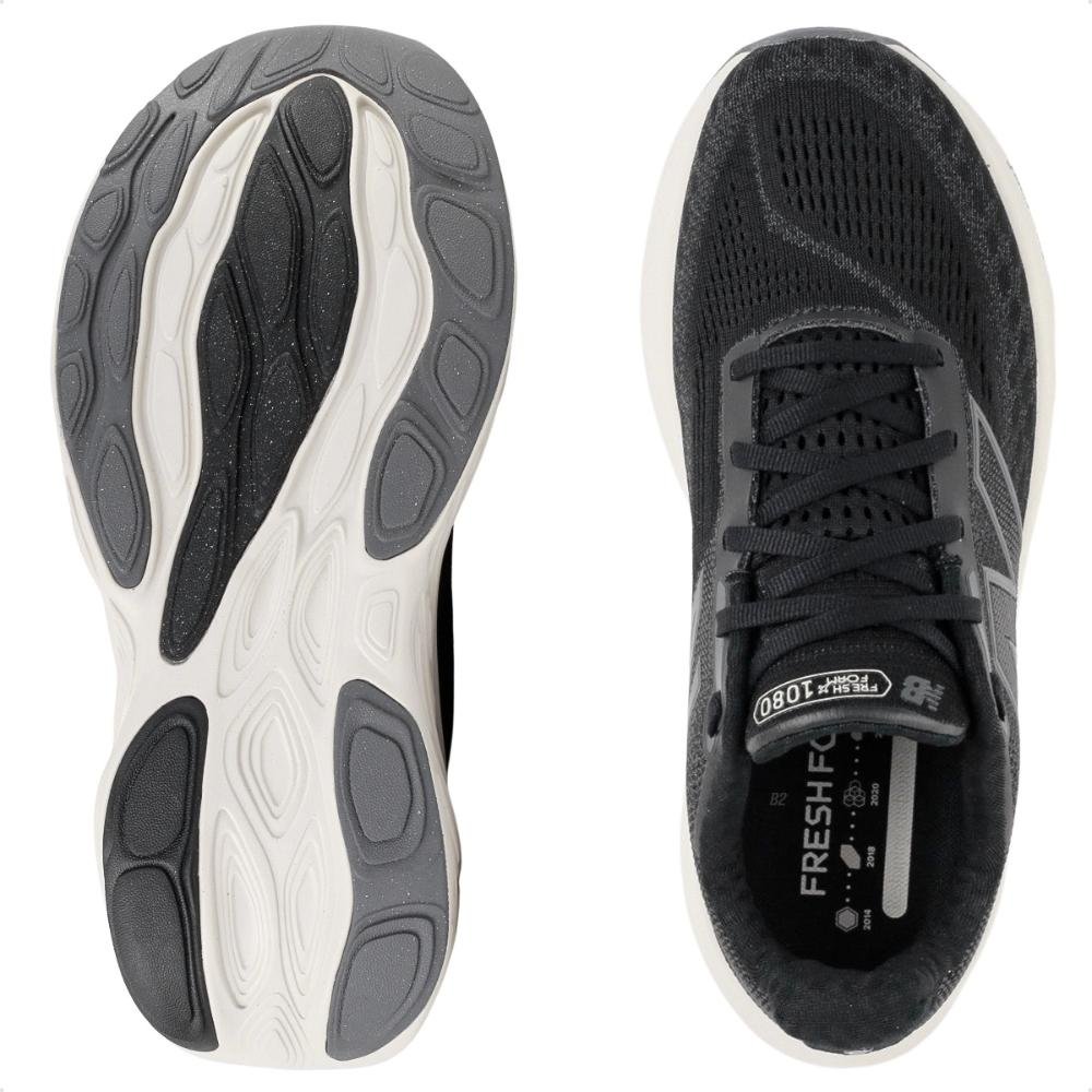 Tênis New Balance 1080 V14 Feminino Preto/Cinza 5