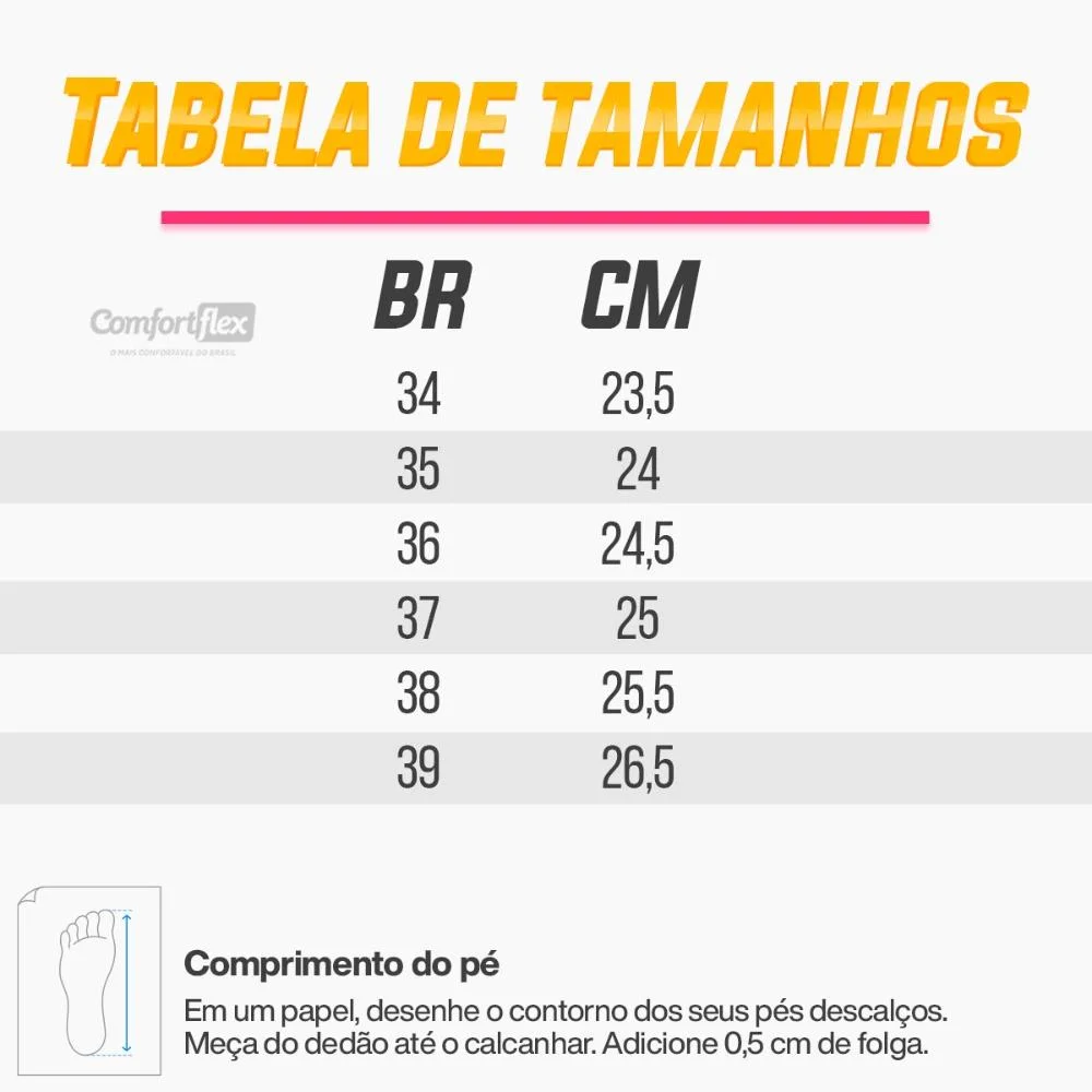 Sandália Comfortflex Fivela Feminina Preto 4