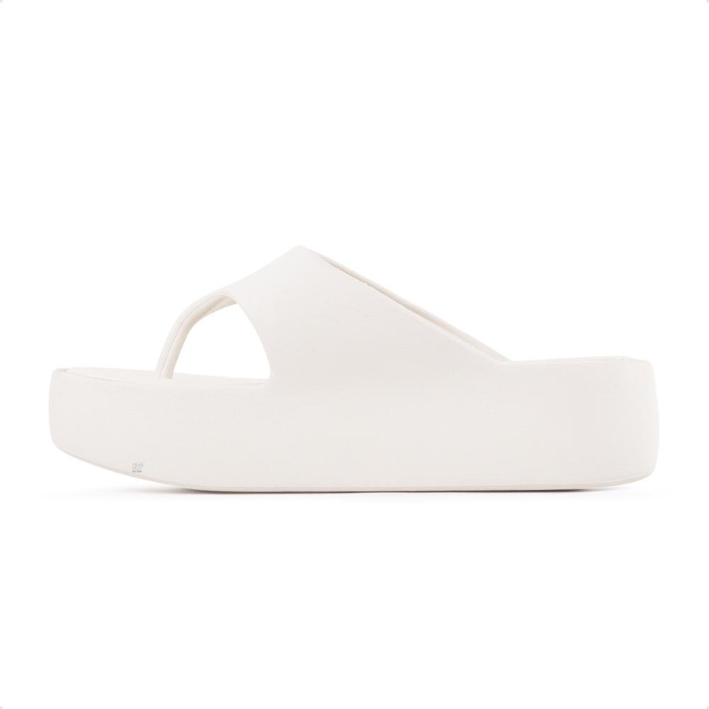 Chinelo Melissa Free Platform Thong AD Feminino Bege 3