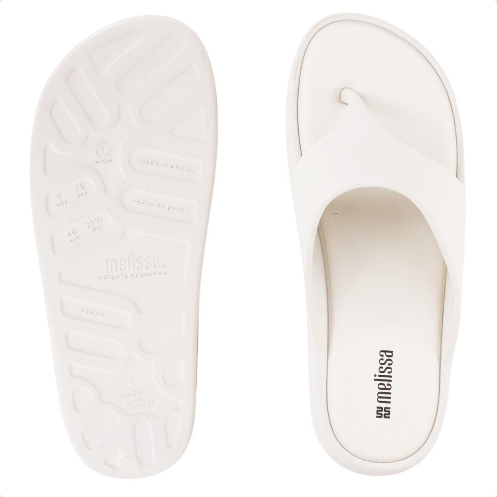 Chinelo Melissa Free Platform Thong AD Feminino Bege 7