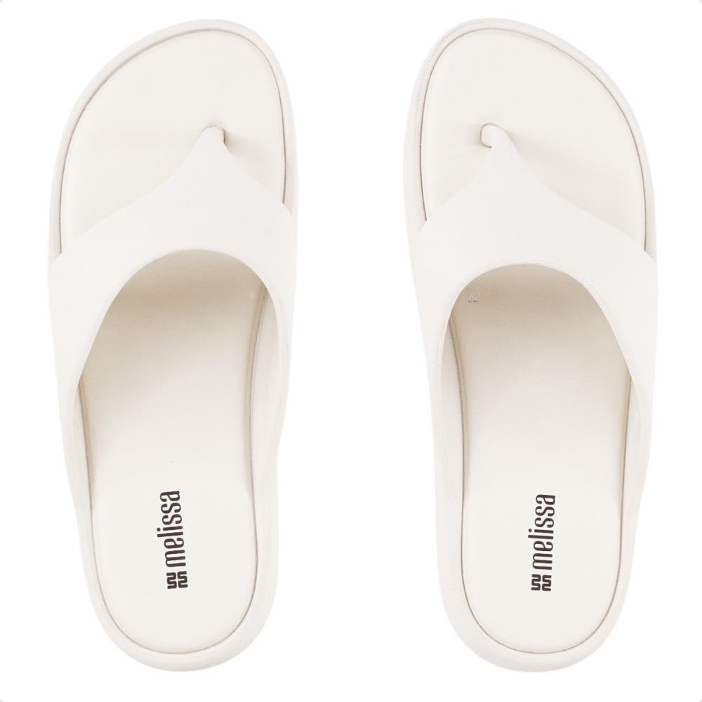 Chinelo Melissa Free Platform Thong AD Feminino Bege 1