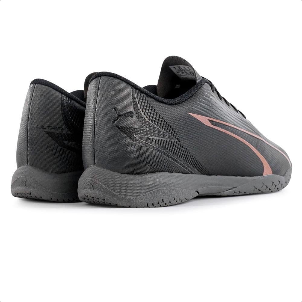 Chuteira Futsal Puma Ultra Play  FG/AG Bdp Unissex Preto/Rosa 4
