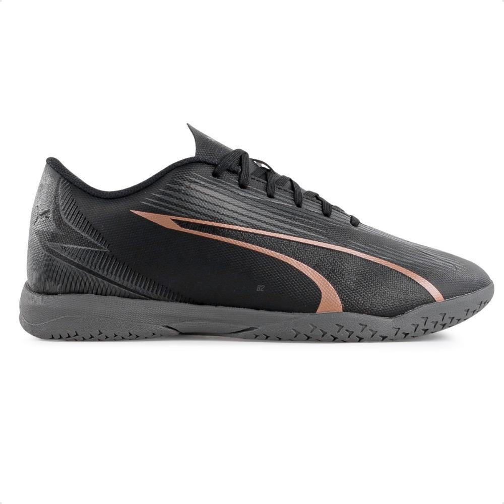Chuteira Futsal Puma Ultra Play FG/AG Bdp Unissex Preto/Rosa