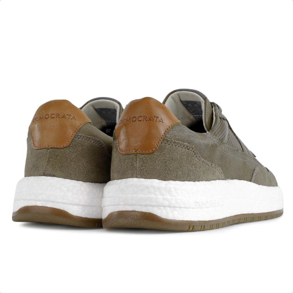 Sapatênis Democrata Denim Drake Pulse Masculino Bege/Marrom 3
