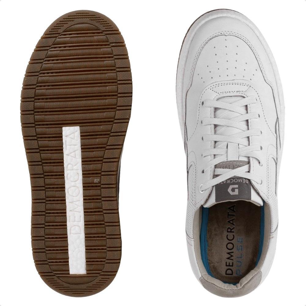 Sapatênis Democrata Denim Drake Pulse Masculino Branco 5