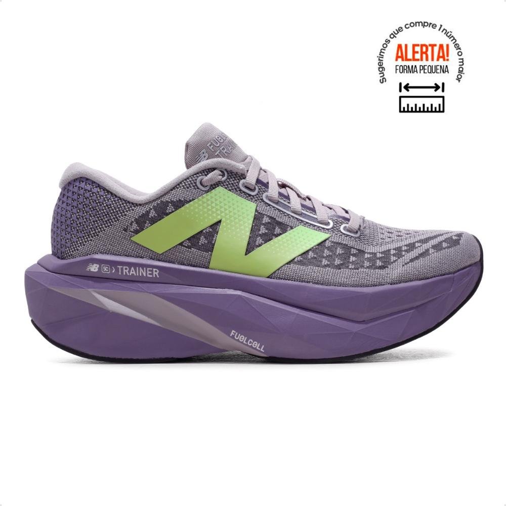 Tênis New Balance FuelCell Supercomp Trainer v3 Feminino Verde Claro