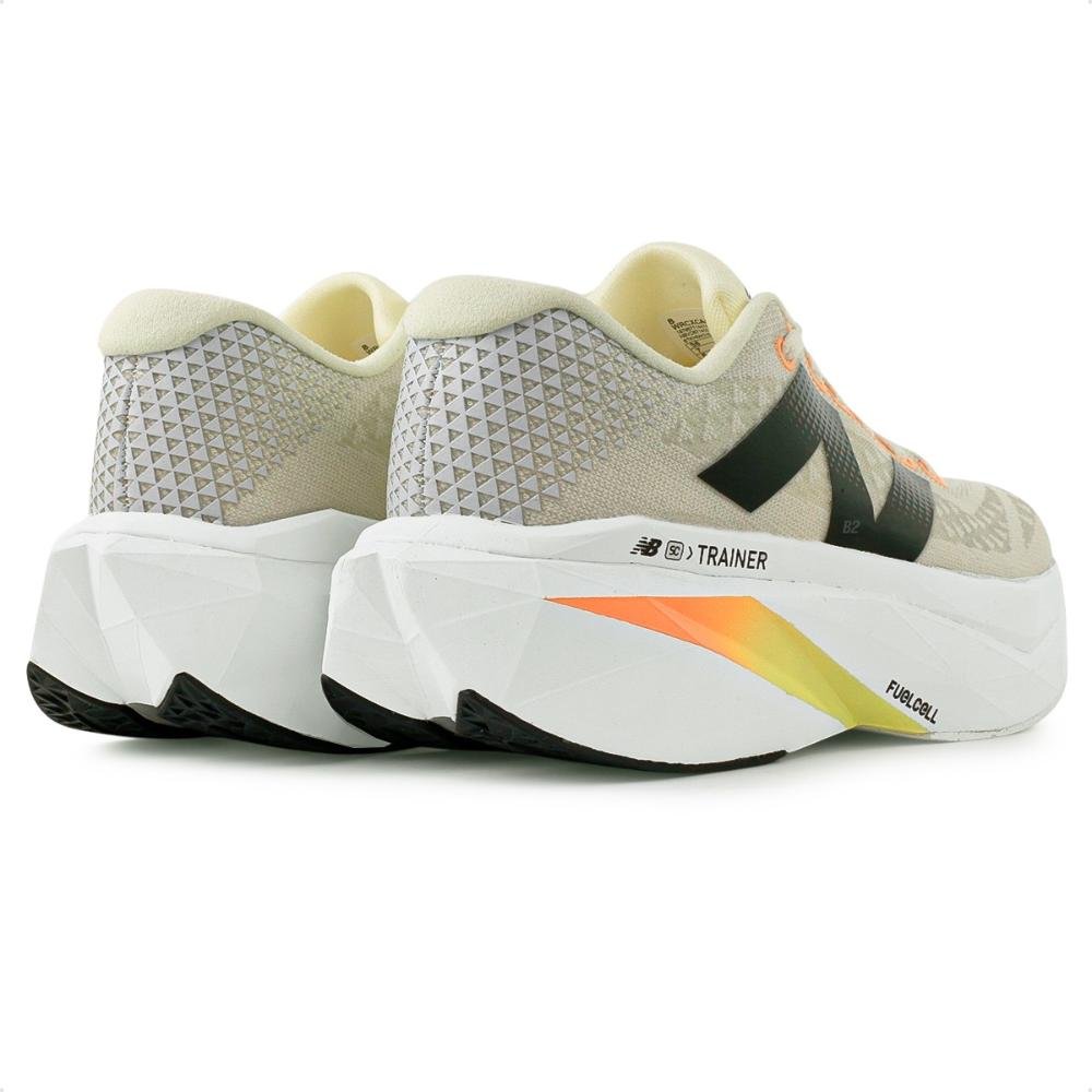 Tênis New Balance FuelCell Supercomp Trainer v3 Masculino Bege/Preto 5