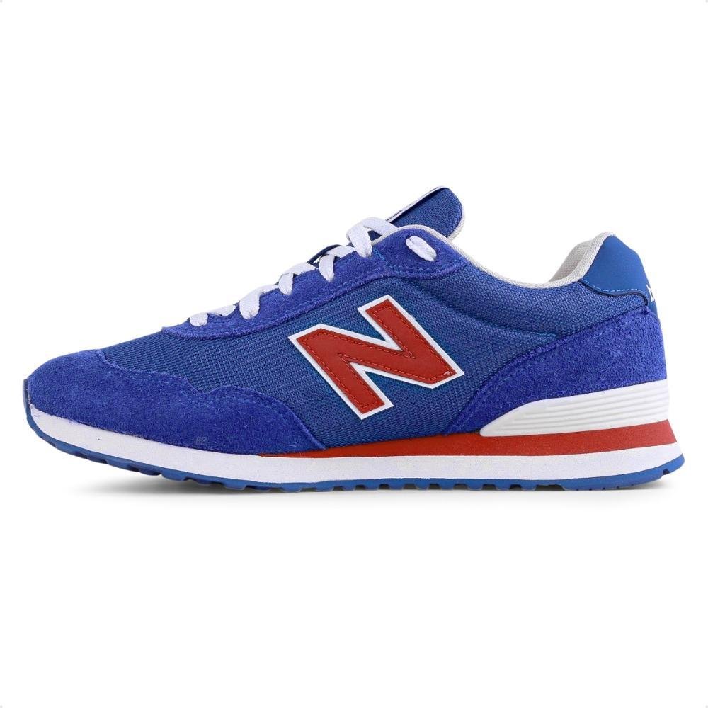 Tênis New Balance 515 V2 Masculino Azul/Vermelho 2