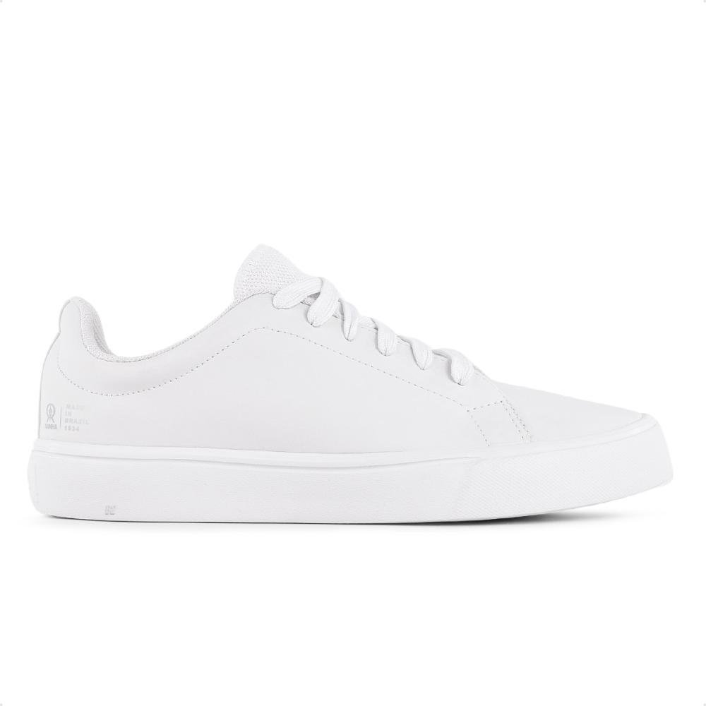 Tênis Rainha Queen Unissex Casual Branco/Branco 1