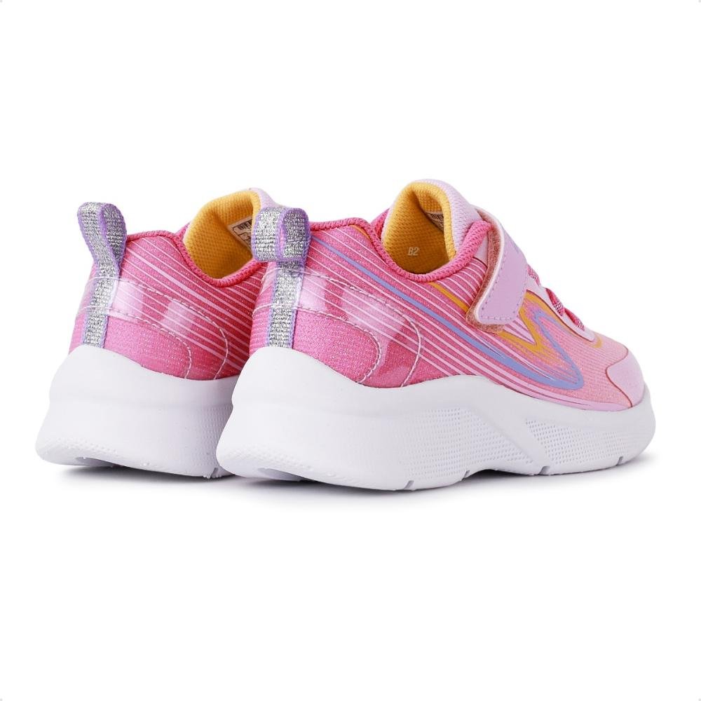 Tênis Skechers Microspec Accelerate Infantil Rosa/Lilás 5