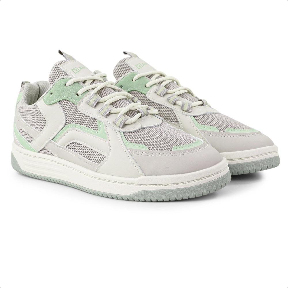 Tênis Ramarim Casual Style Feminino Cinza/Verde 3