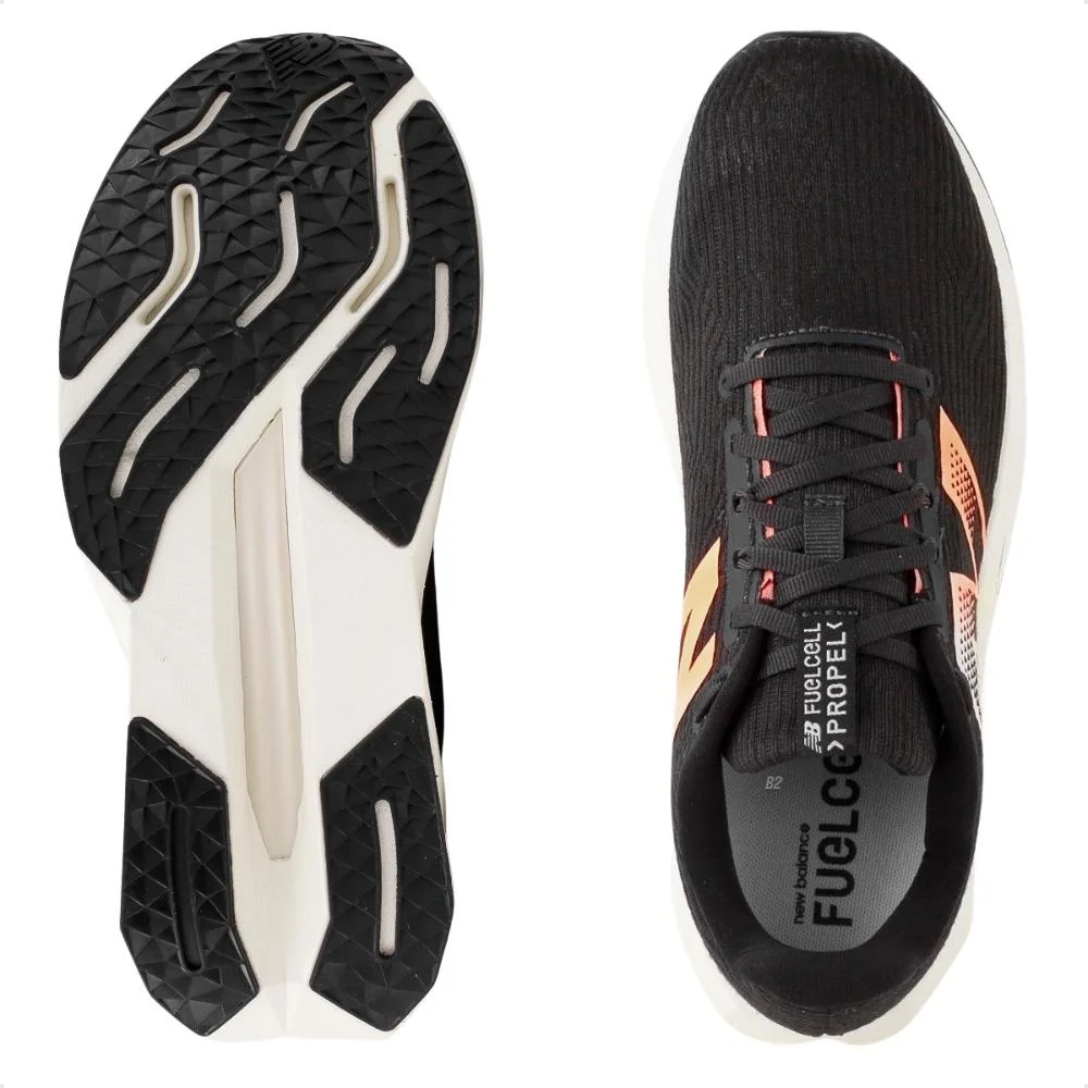 Tênis New Balance Fuelcell Propel V5 Masculino Preto/Laranja 5