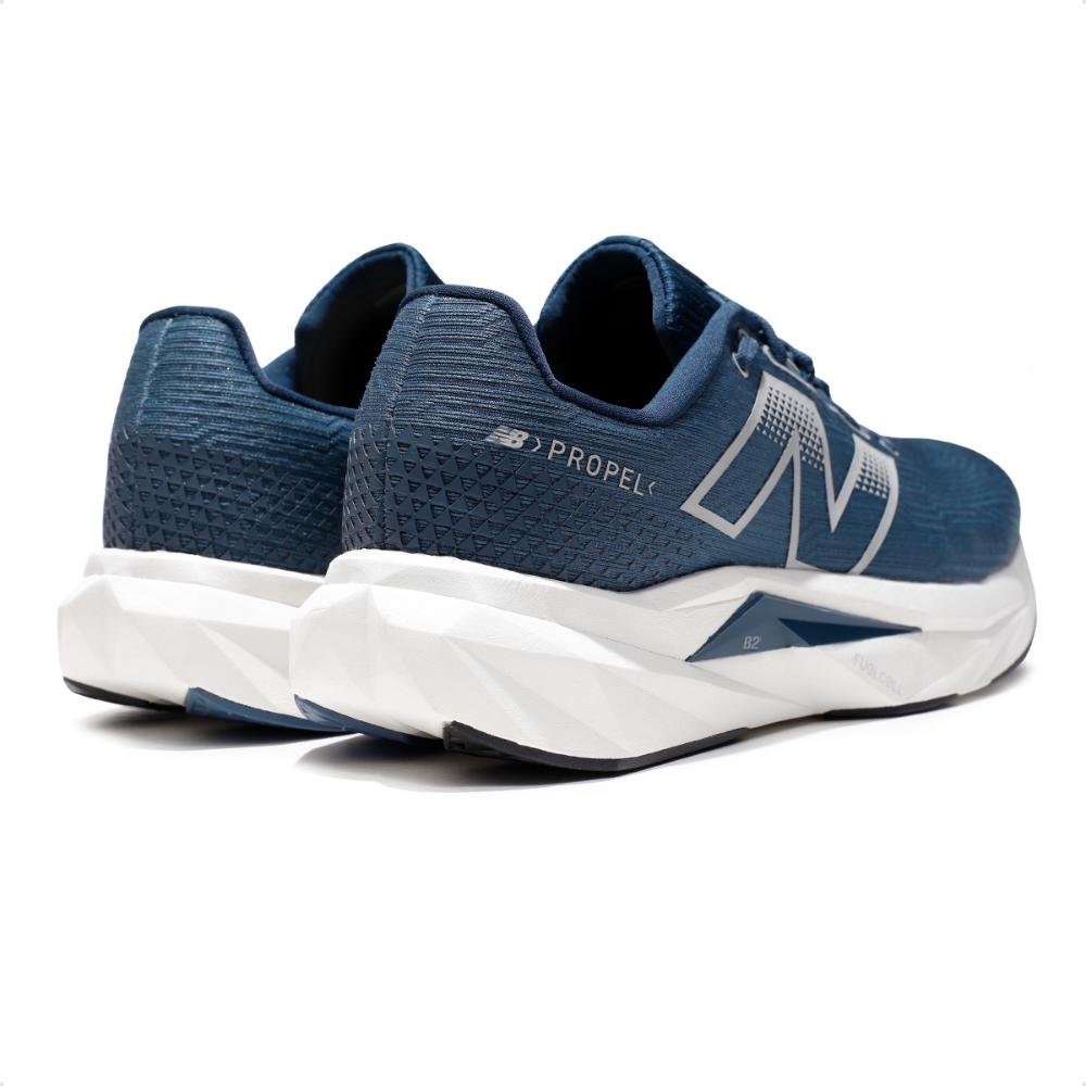 Tênis New Balance Fuelcell Propel V5 Masculino Marinho/Branco 5