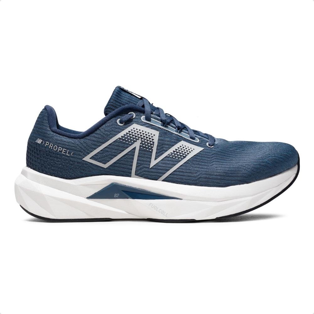 Tênis New Balance Fuelcell Propel V5 Masculino Marinho/Branco 1