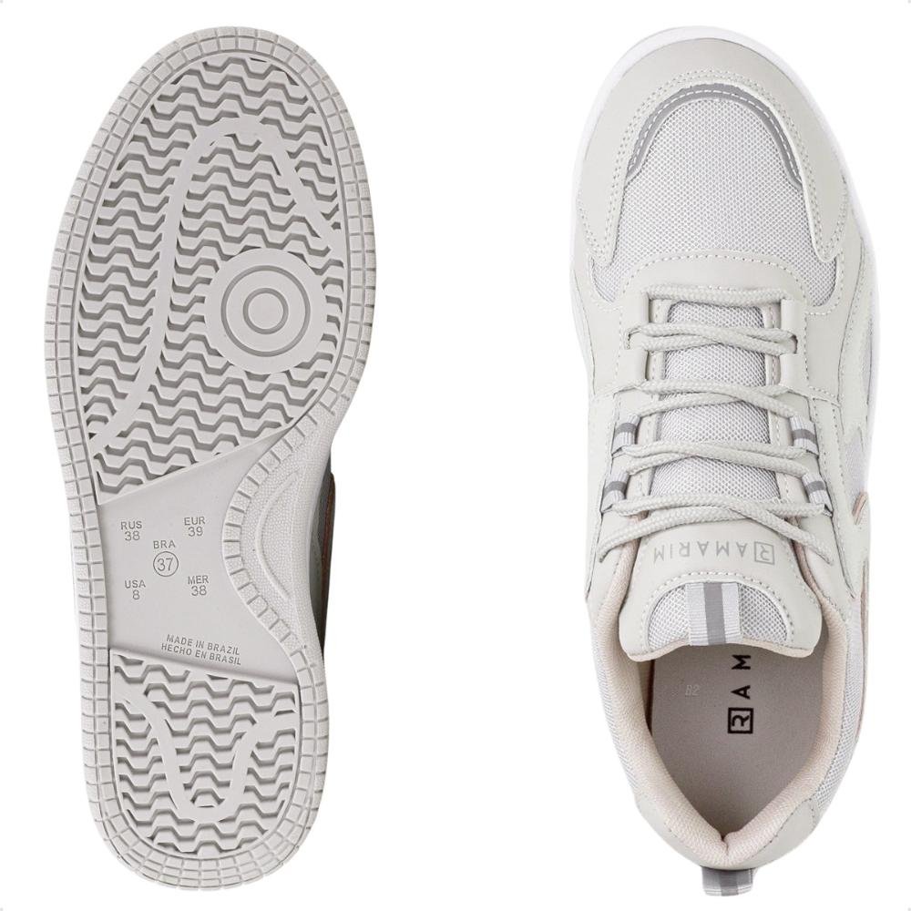 Tênis Ramarim Crystal Curve Feminino Cinza 6