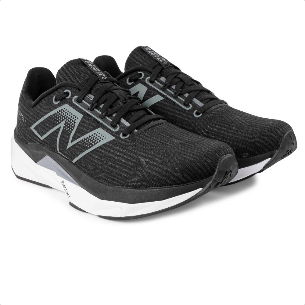 Tênis New Balance Fuelcell Propel V5 Feminino Preto/Cinza